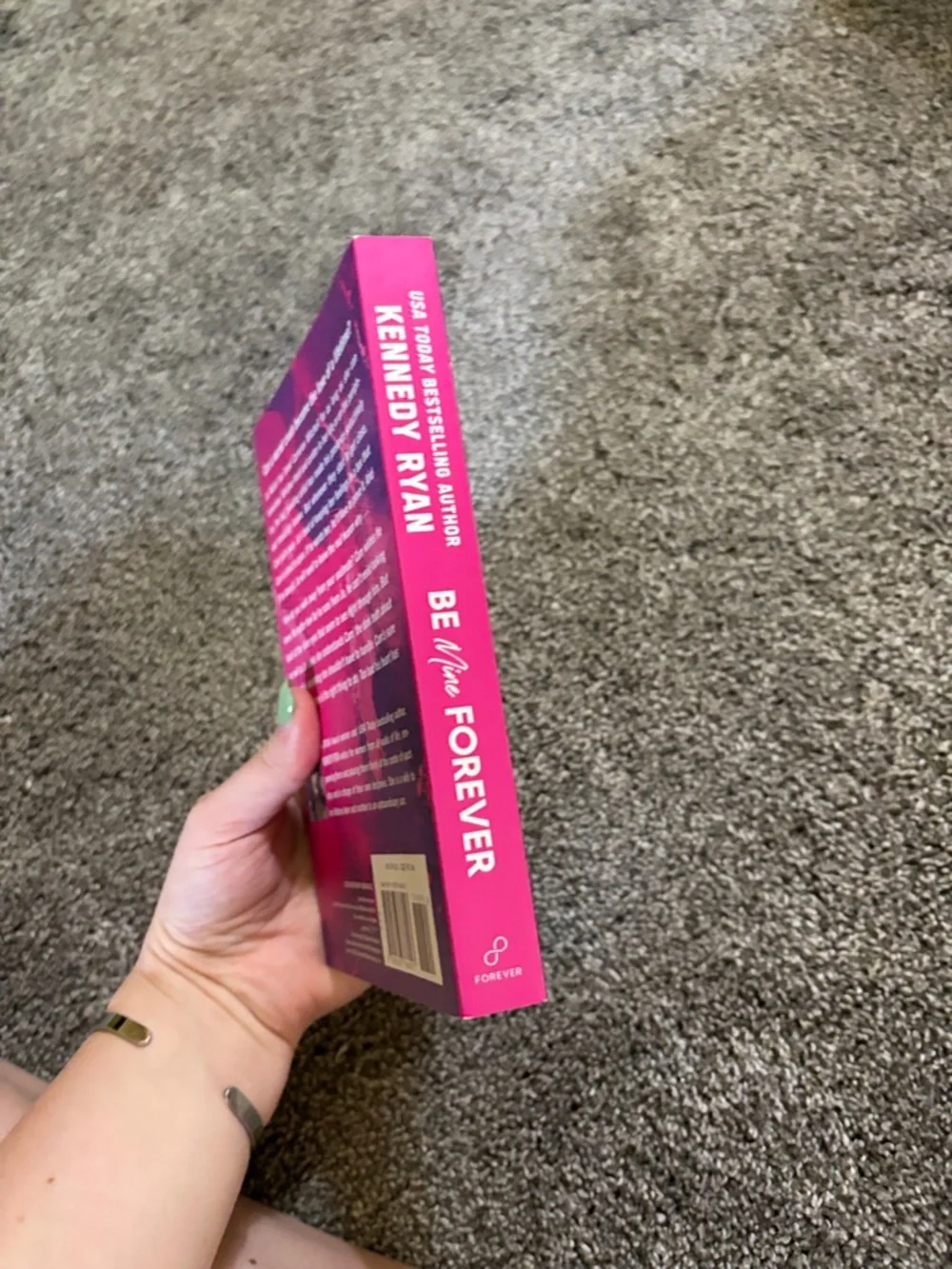Be Mine Forever - Pink/Purple Paperback Novel